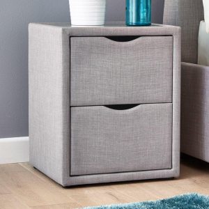 Lucia / Wilson Upholstered Bedside Table